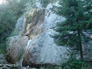 Wasserfall Klettergarten in Sonnleiten bei Puchberg am Schneeberg